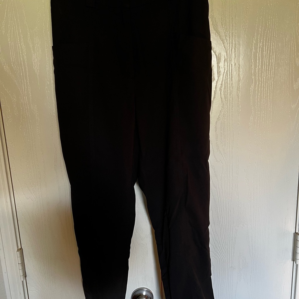 Black High-Waisted Pants
